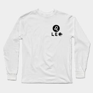 Leo Star Sign Long Sleeve T-Shirt